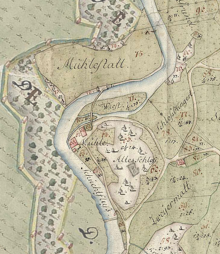Propsteibrücke des 18. Jhds. Propsteibrücke des 18. Jhds.